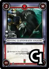 Hunting Glaivewraith Stalkers - Foil